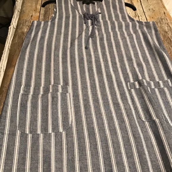 Club Z Collection Tops - EUC TUNIC TOP LINEN Sz Large w/LEGGINGS